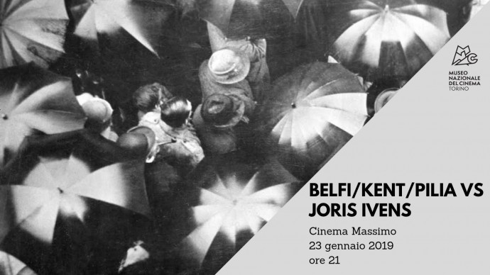 Belfi/Kent/Pilia sonorizzano Joris Ivens al Cinema Massimo, Torino